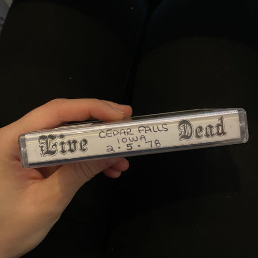 The Grateful Dead - Cedar Falls, IA 2/5/1978 (Bootleg Cassette)