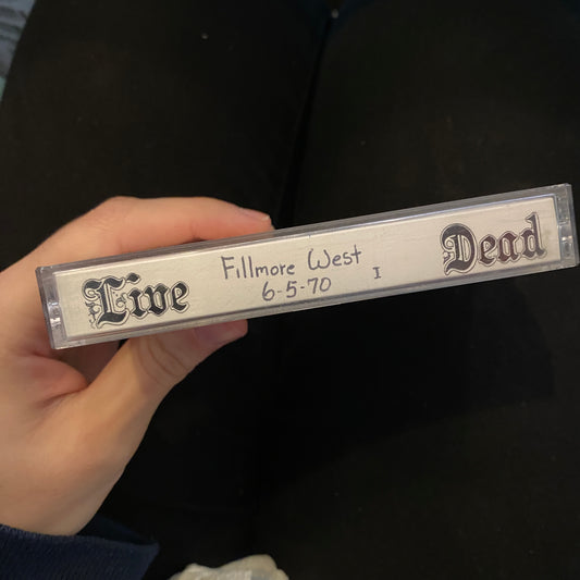 The Grateful Dead - Fillmore West 6/5/1970 (Pt. 1) (Bootleg Cassette)