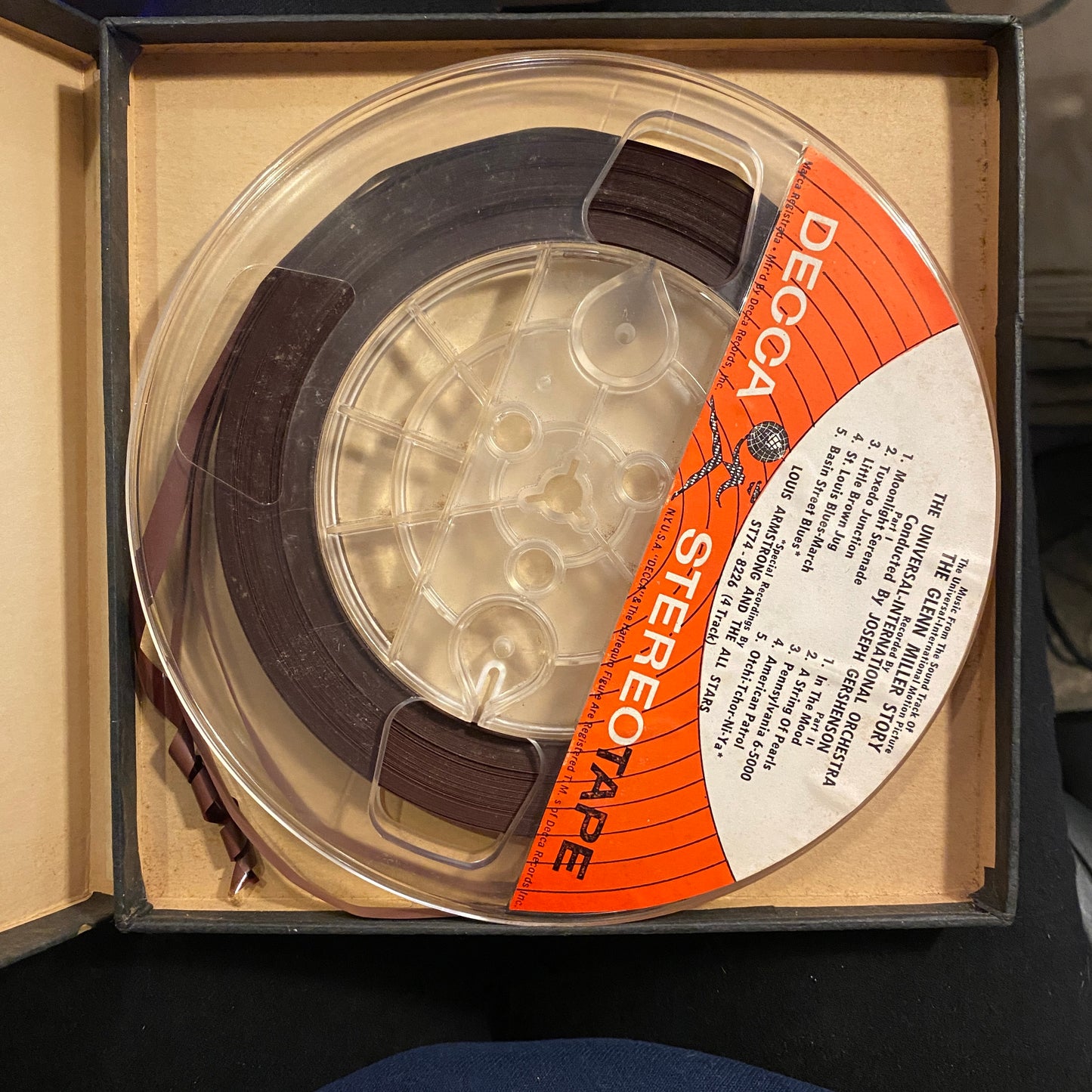 The Universal-International Orchestra – The Glenn Miller Story (1954, Reel-to-Reel)