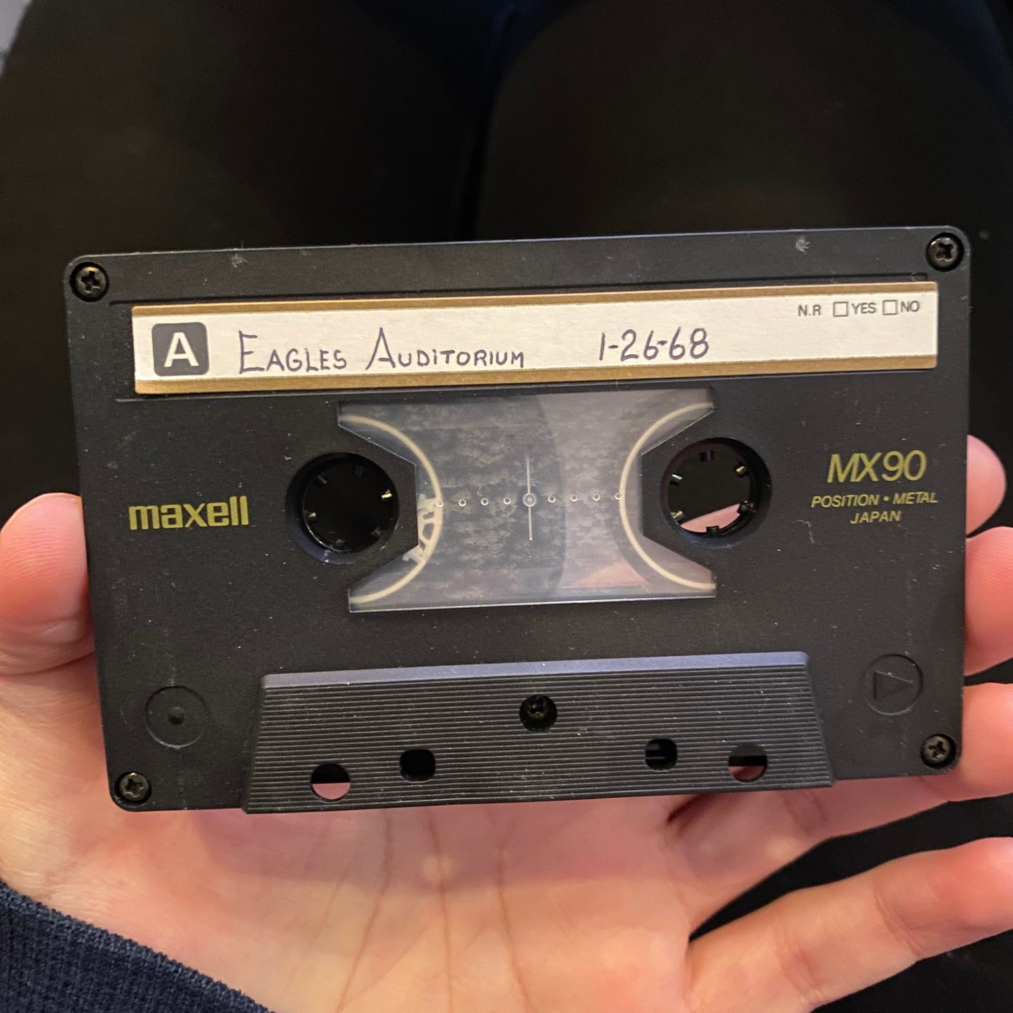 The Grateful Dead - Eagles Auditorium, Seattle, WA 1/26/1968 (Bootleg Cassette)