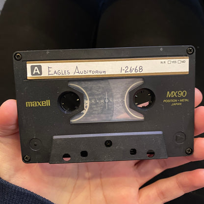 The Grateful Dead - Eagles Auditorium, Seattle, WA 1/26/1968 (Bootleg Cassette)
