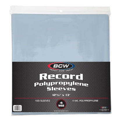 BCW 4mil polypropylene outer sleeve