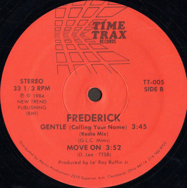 Frederick : Gentle (Calling Your Name) (12")