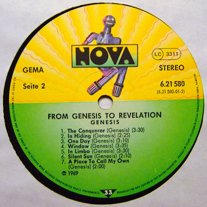 Genesis : From Genesis To Revelation (LP, Album, RE)