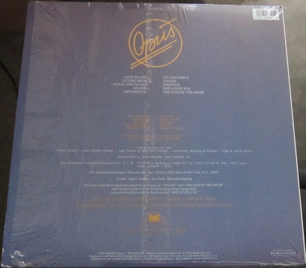 Opus : Up And Down (LP, Album, Hau)