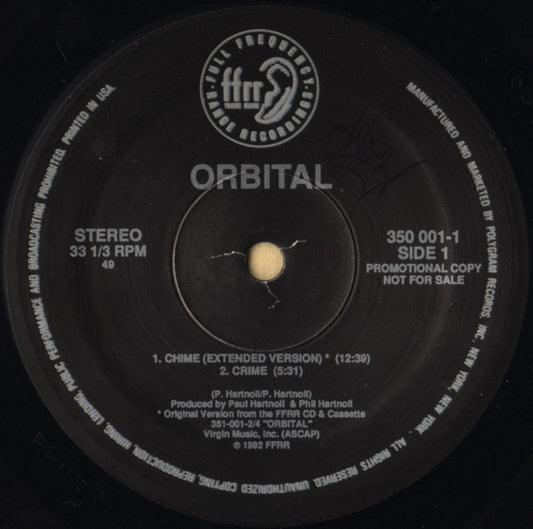 Orbital : Chime (12", Promo)