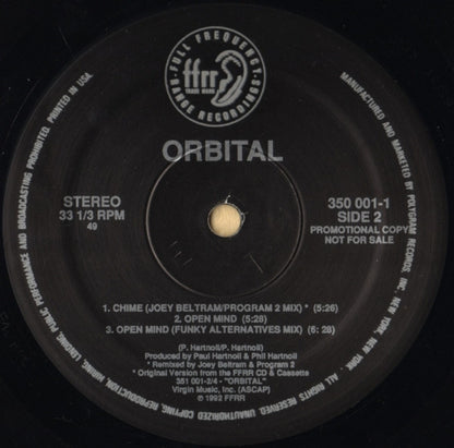 Orbital : Chime (12", Promo)