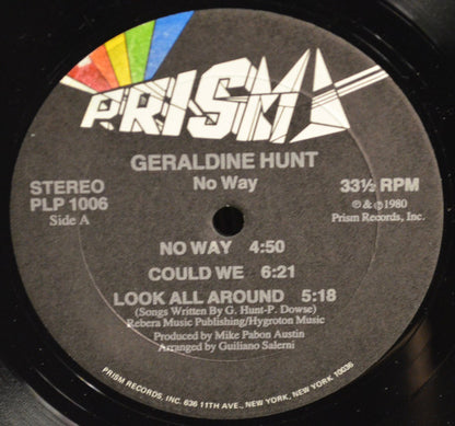 Geraldine Hunt : No Way (LP, Album)