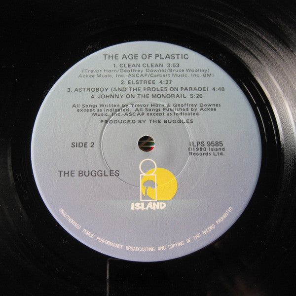 The Buggles : The Age Of Plastic (LP, Album, Jac)