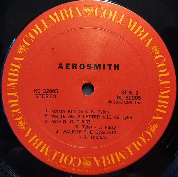 Aerosmith : Aerosmith (LP, Album, RP, San)
