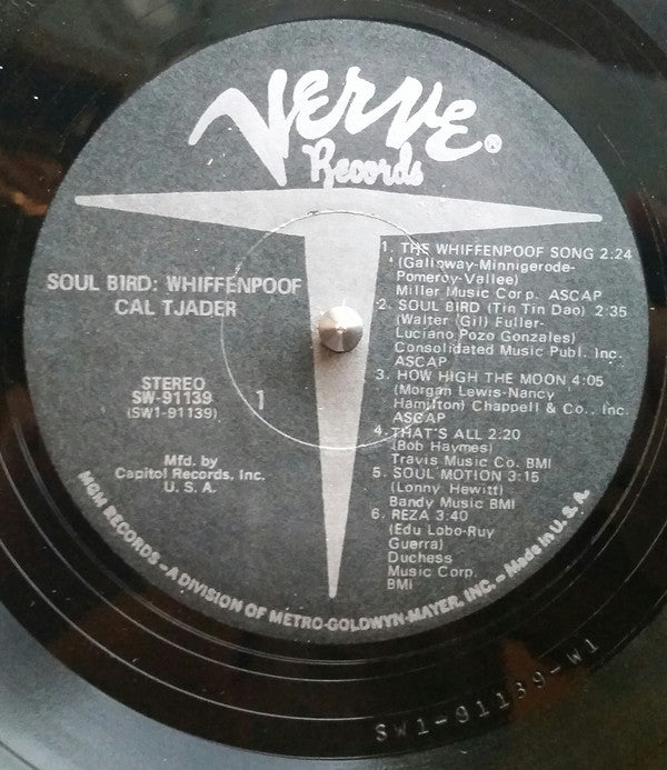 Cal Tjader : Soul Bird: Whiffenpoof (LP, Album, Club)