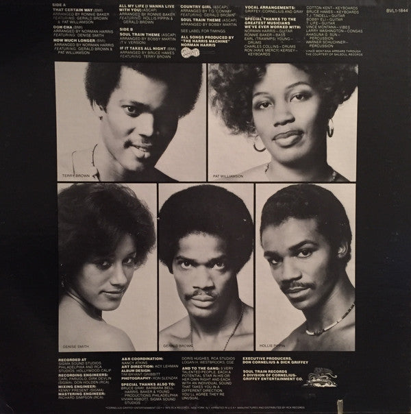 Soul Train Gang (2) : The Soul Train Gang (LP, Album)