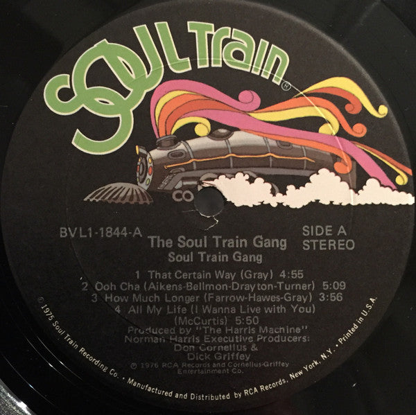 Soul Train Gang (2) : The Soul Train Gang (LP, Album)