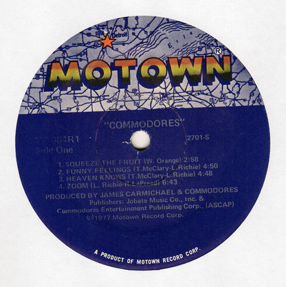 Commodores : Commodores (LP, Album, Mon)