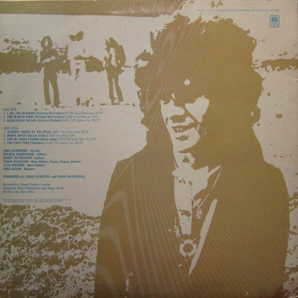 Spooky Tooth Featuring Mike Harrison (2) : The Last Puff (LP, Album, Pit)