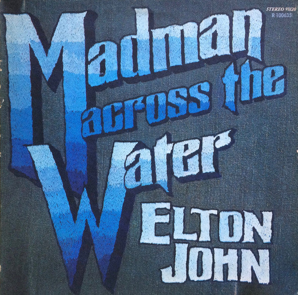 Elton John : Madman Across The Water (LP, Album, Club, RCA)