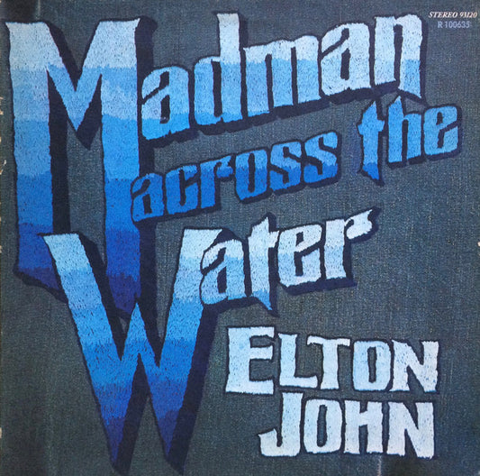 Elton John : Madman Across The Water (LP, Album, Club, RCA)