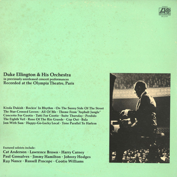 Duke Ellington : The Great Paris Concert (2xLP, Album)