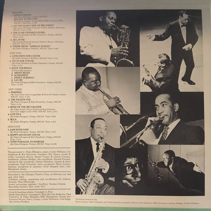 Duke Ellington : The Great Paris Concert (2xLP, Album)