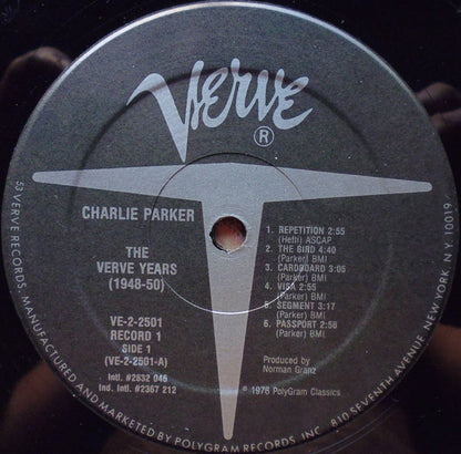 Charlie Parker : The Verve Years (1948-50) (2xLP, Comp, 53 )