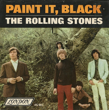 The Rolling Stones : Paint It, Black (7", Single, Bes)