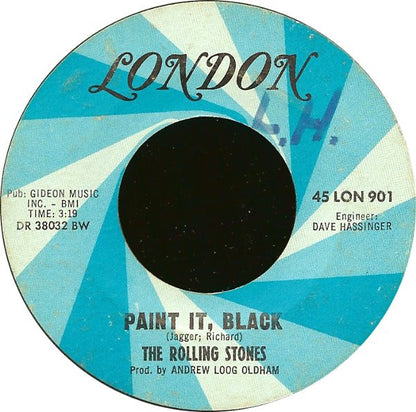 The Rolling Stones : Paint It, Black (7", Single, Bes)