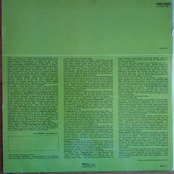 Sonny Rollins : Vol 3 : "What's New?" / Vol 4 : "Our Man In Jazz" (2xLP, Comp, RE)