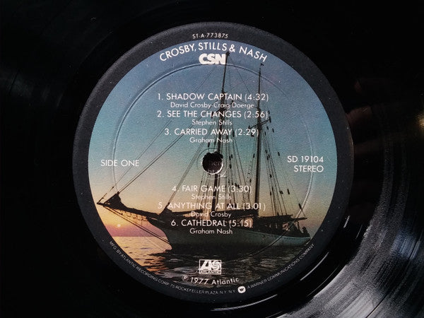 Crosby, Stills & Nash : CSN (LP, Album, Mon)