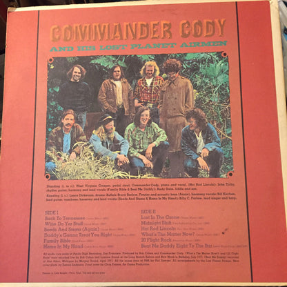 Commander Cody And His Lost Planet Airmen : Lost In The Ozone (LP, Album)
