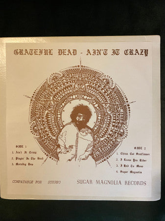 The Grateful Dead : Ain't It Crazy (LP, Album, Unofficial)