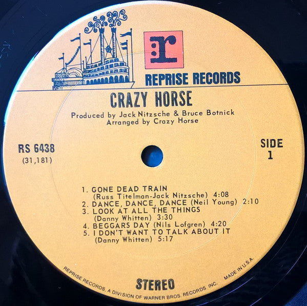 Crazy Horse : Crazy Horse (LP, Album)