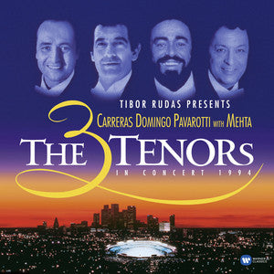 José Carreras - Placido Domingo - Luciano Pavarotti with Zubin Mehta : The 3 Tenors In Concert 1994 (2xLP, Album, RE)