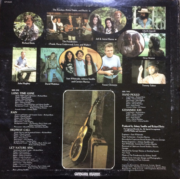 Dickey Betts : Highway Call (LP, Album, Pit)