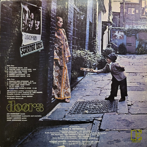 The Doors : Strange Days (LP, Album, ARM)