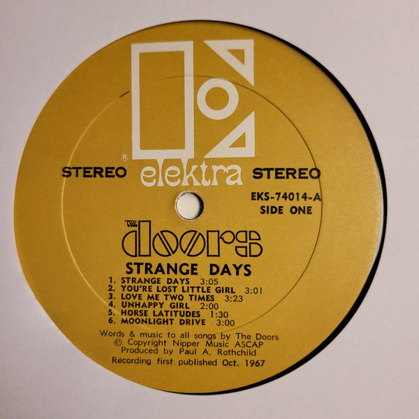 The Doors : Strange Days (LP, Album, ARM)