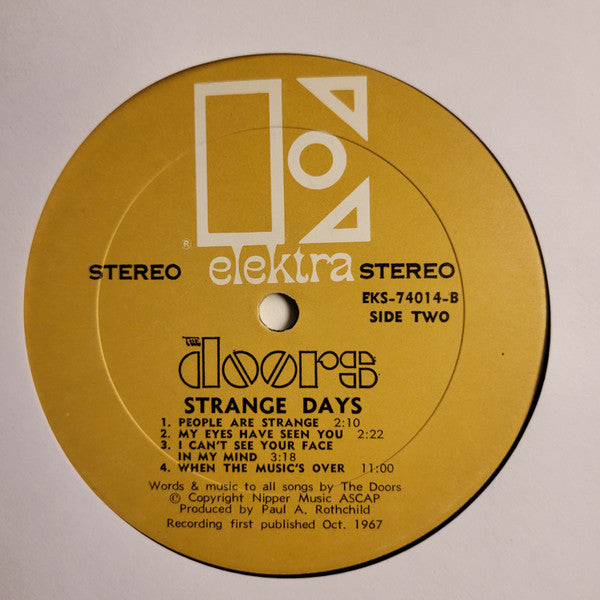 The Doors : Strange Days (LP, Album, ARM)