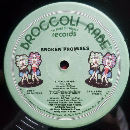 Broken Promises (2) : Broken Promises (12", EP)