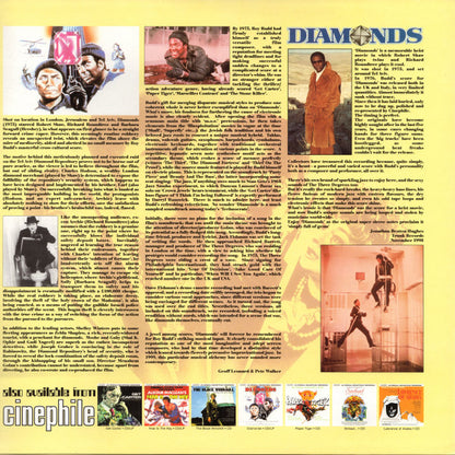 Roy Budd : Diamonds (Original Motion Picture Soundtrack) (LP, Album, RE, RM, Gat)
