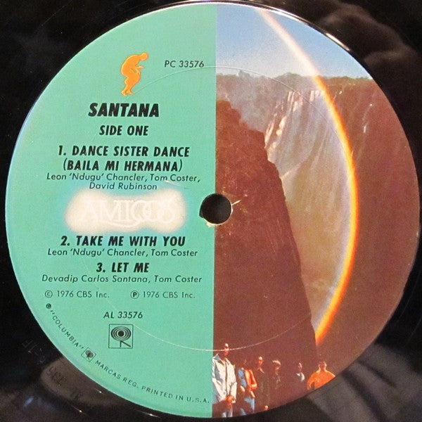 Santana : Amigos (LP, Album, Gat)