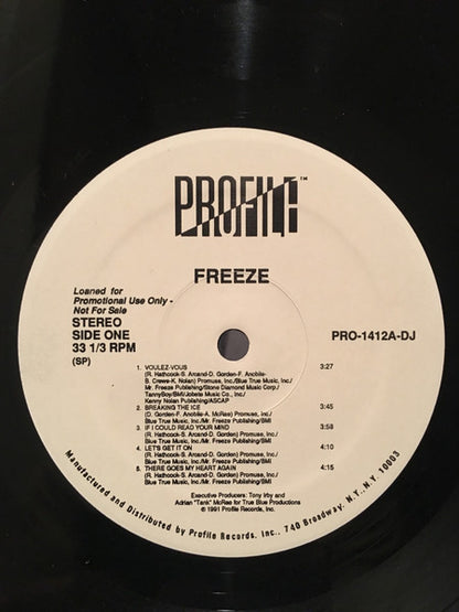 Freeze (13) : Freeze (LP, Promo)