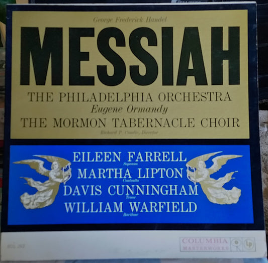 Georg Friedrich Händel, The Philadelphia Orchestra, Eugene Ormandy / Mormon Tabernacle Choir, Richard P. Condie, Eileen Farrell, Martha Lipton, Davis Cunningham, William Warfield : Messiah (2xLP, RE)