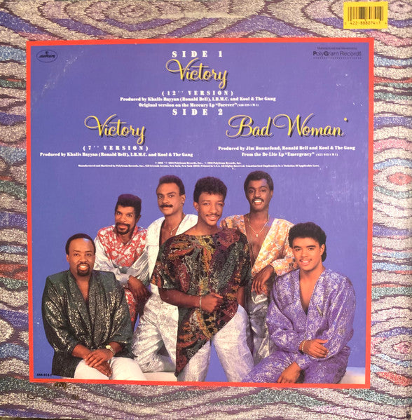 Kool & The Gang : Victory (12", Single, Promo)
