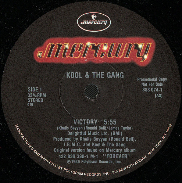 Kool & The Gang : Victory (12", Single, Promo)