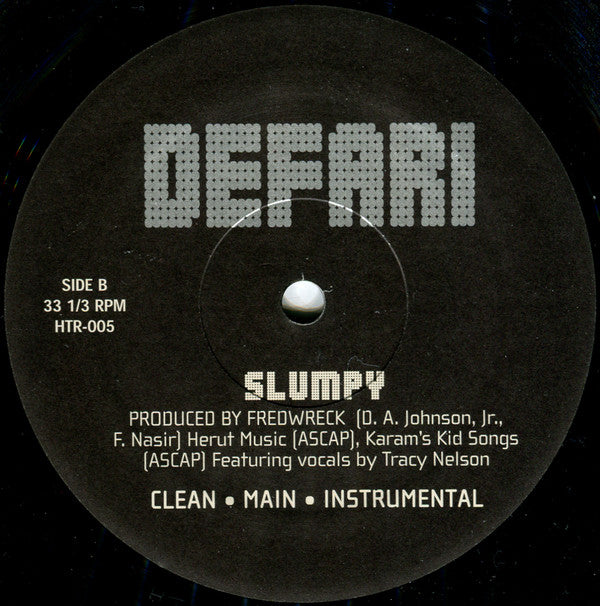Defari : Spell My Name / Slumpy (12")