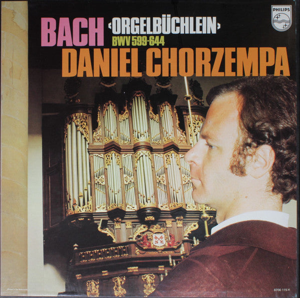 Johann Sebastian Bach − Daniel Chorzempa : <Orgelbüchlein> (BWV 599-644) (2xLP)