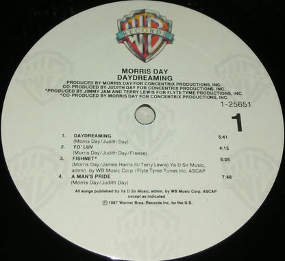 Morris Day : Daydreaming (LP, Album, ARC)