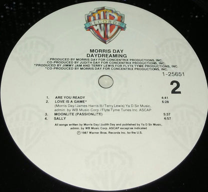 Morris Day : Daydreaming (LP, Album, ARC)