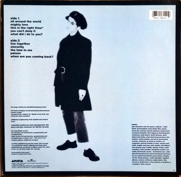 Lisa Stansfield : Affection (LP, Album, Club, CRC)