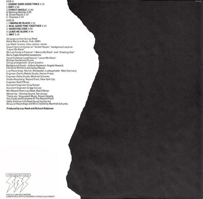 Lou Reed : Street Hassle (LP, Album, Ter)