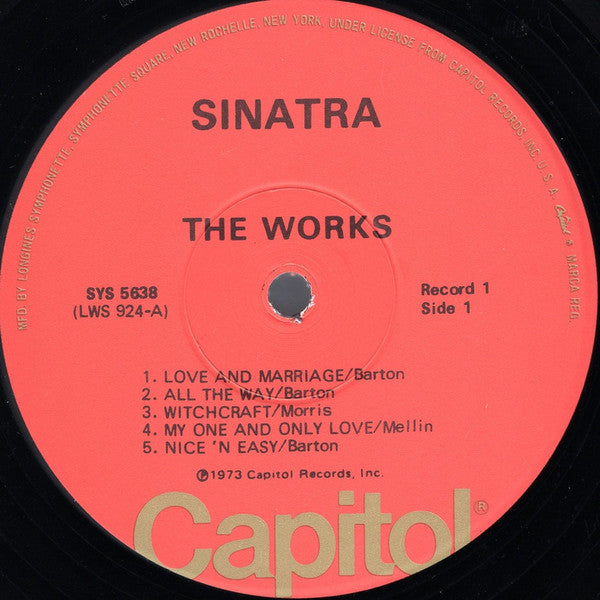 Frank Sinatra : The Works (Box, Comp + 6xLP, Comp)